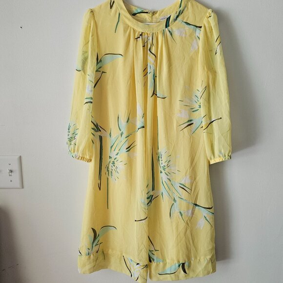 Women's Size Small Eva Mendes for New York & Company Floral Dress - Picture 1 of 6